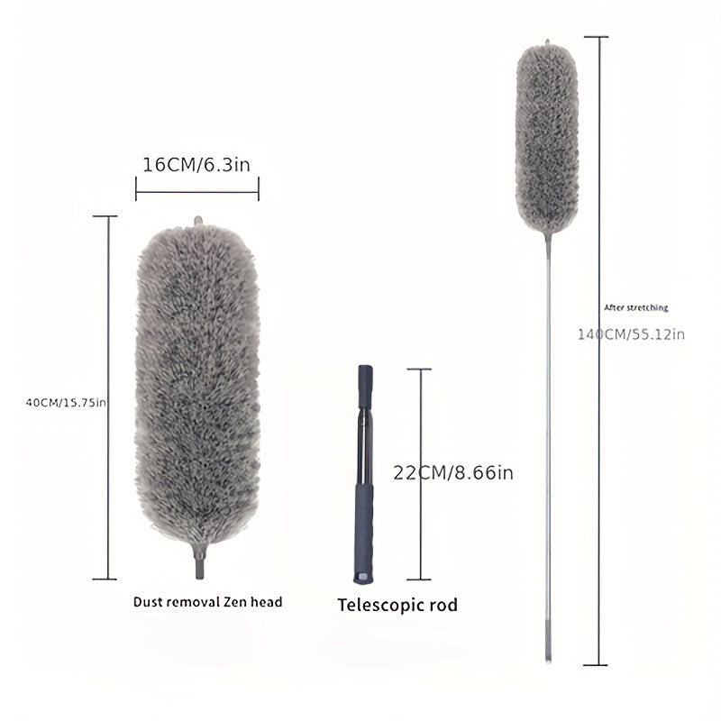 110-inch Telescopic Duster Brush for Household Cleaning