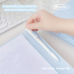 Transparent Insert A4 Test Paper Storage Bag Storage Book A3 Pad File Storage