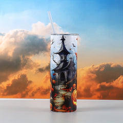 590ml Halloween Leakproof Insulation Water Cup Stainless Steel Bottle