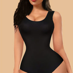 Solid Wide Strap Sleeveless Romper High Stretch Sexy Yoga Fitness Top