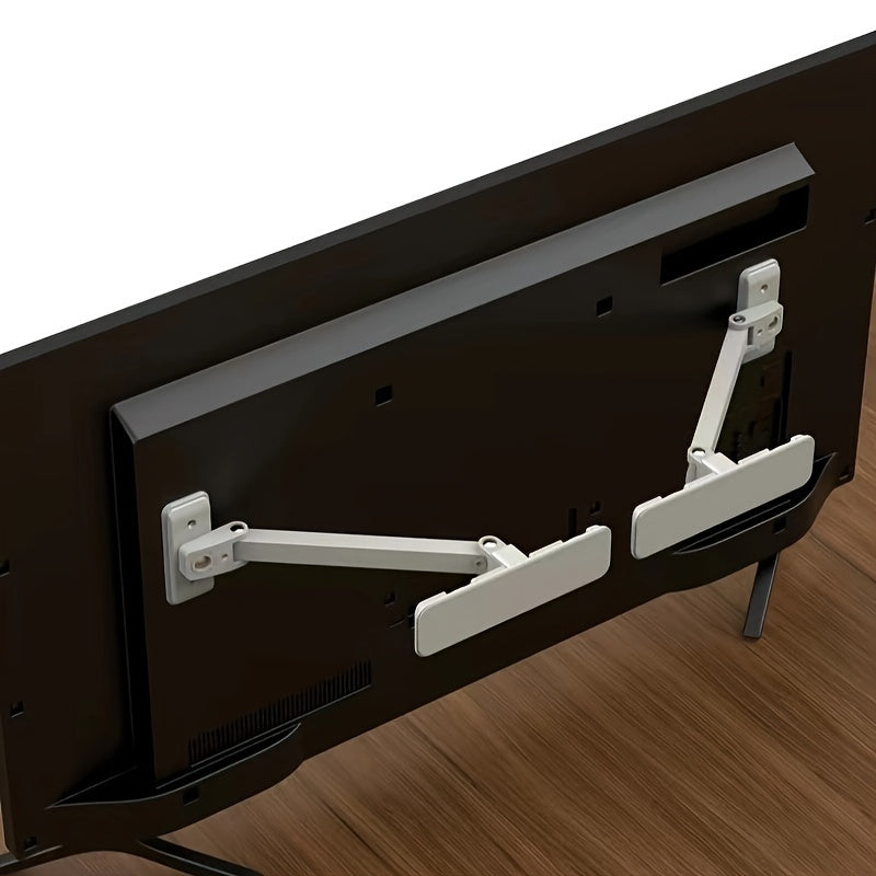 TV Bracket Anti-Dumping Device with Safety Lock Buckle