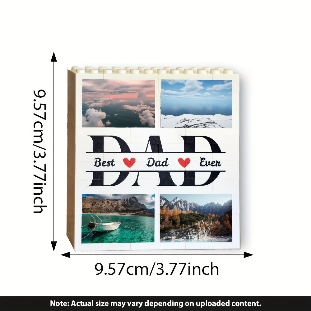 Custom Dad Photo Block - Father's Day Gift