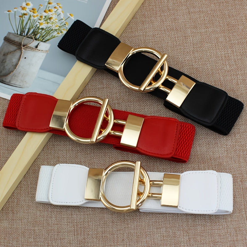 Thin Elastic Waistband Dress Skirt Belt Sweater Coat Accessory