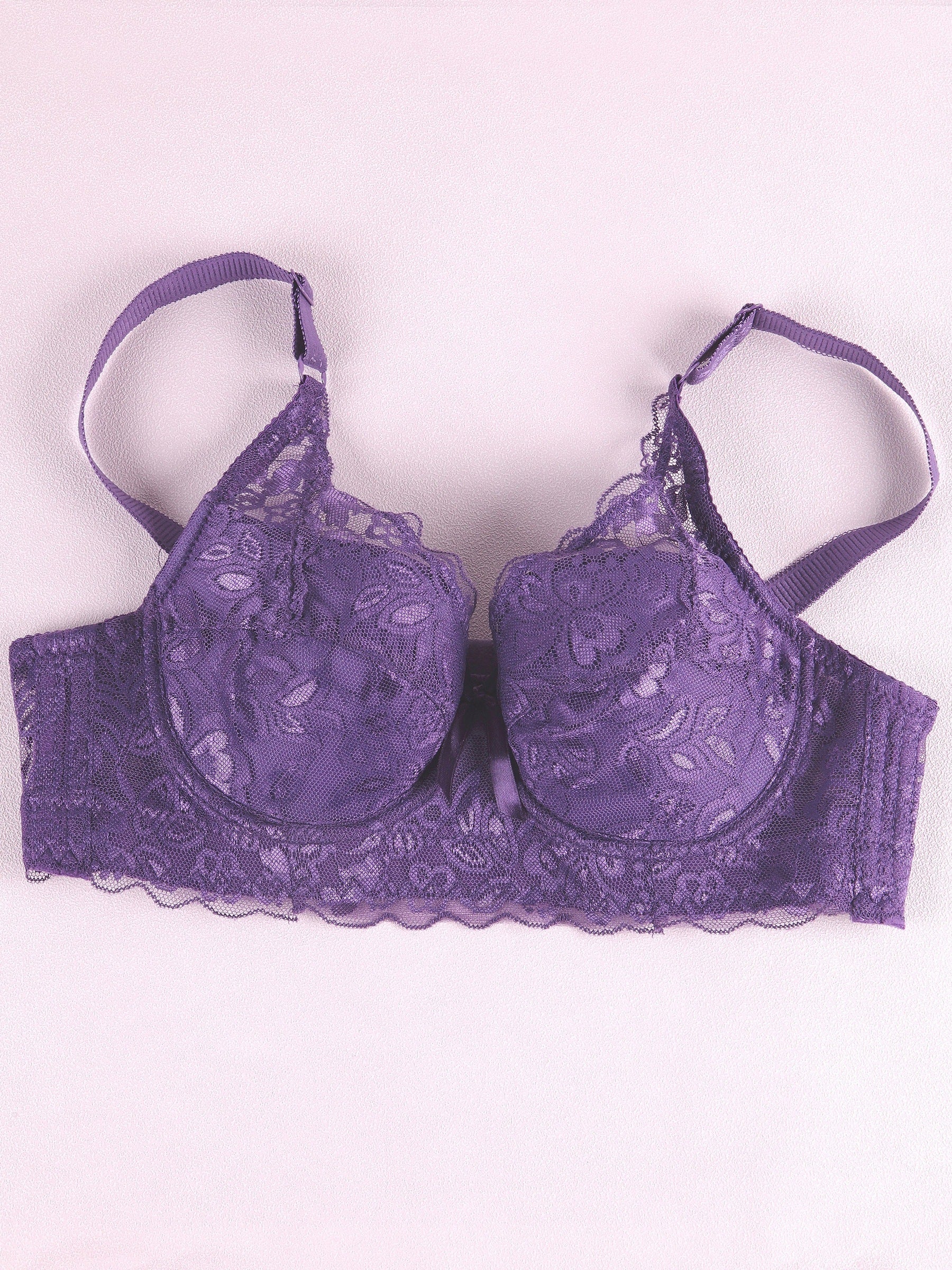 Lace Push Up Bra Comfy & Breathable Women's Lingerie