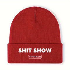 Knitted Beanie Hat Outdoor Warm Cap for Men Women