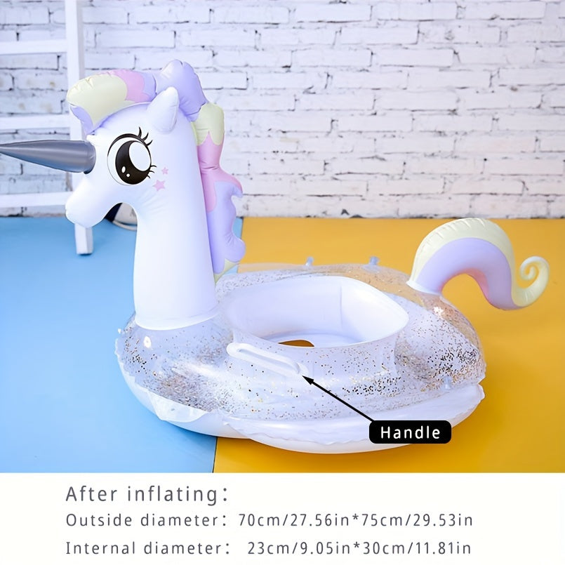 Pony Shape Inflatable Kids Pool Float