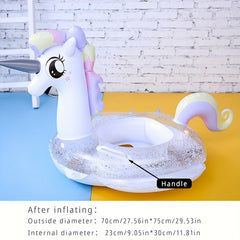 Pony Shape Inflatable Kids Pool Float