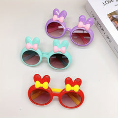 Girl's Rabbit Ear Bow Sunglasses for Baby Girls