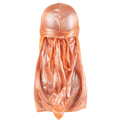 Plated Durag Pirate Hat Men Street Dress Bandana