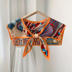 Geometric Pattern Ladies Shawl Shoulder Collar