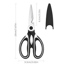 Stainless Steel Kitchen Scissors Food Scissors Strong Chicken Bone Scissors