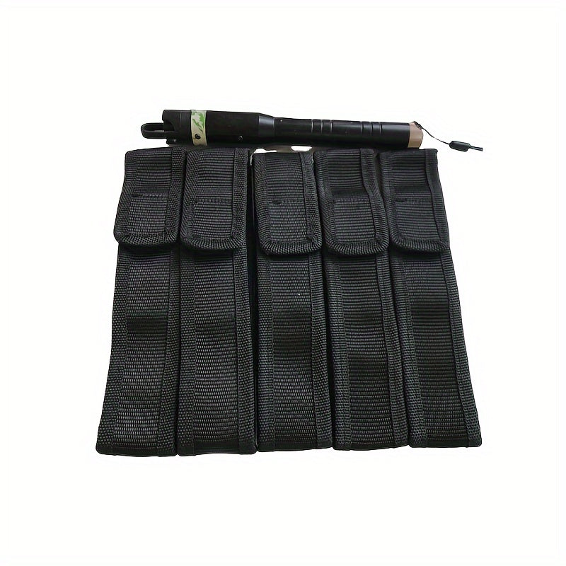 Portable Flashlight Accessory Pouch Waist Bag for Outdoor