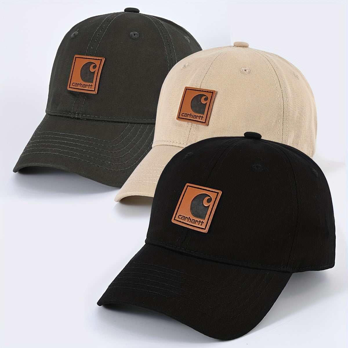 Casual Baseball Cap Solid Adjustable Sun Hat Lightweight Dad Hats