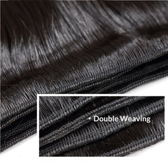 10A Brazilian Straight Hair Bundle 3PCS Human Hair Weaving Extension