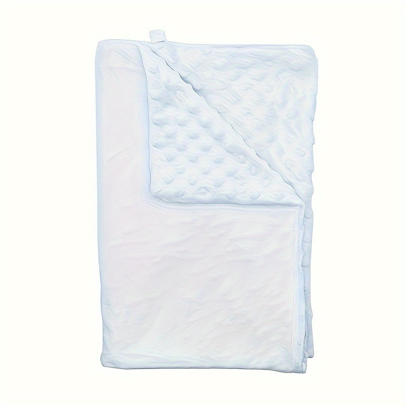 1pc Sublimation Throw Blanket For Heat Press Soft Micro Fleece Blanket