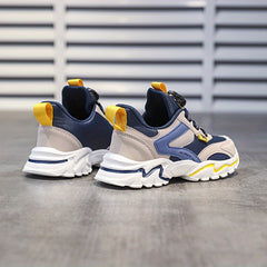 Boy's Chunky Shoes with Rotating Buckle and Soft Sole