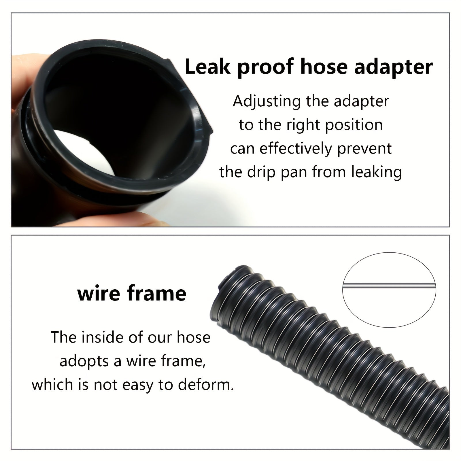 Flexible Downspout Extension Kit - Outdoor Gutter Downspout Extender