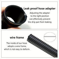 Flexible Downspout Extension Kit - Outdoor Gutter Downspout Extender