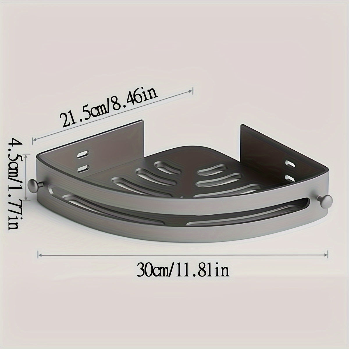 Plastic Storage Rack for Kitchen Bathroom Toilet Wall Mounted Triangle Shelves