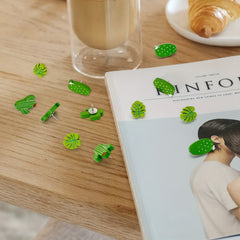40pcs Cactus Push Pins Cactus Thumb Tacks Decorative Flower Cork Board Tacks