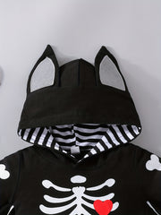 Baby Halloween Onesie Clothes Infant Long Sleeve Hooded Romper