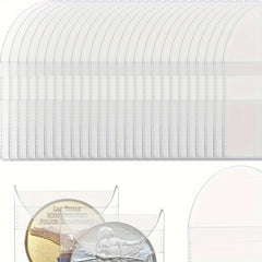 PVC Coin Bag Set Coin Protection Sleeve Plastic Coin Sleeve