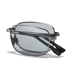 Men's Metal Foldable Polarized Sunglasses UV Protection