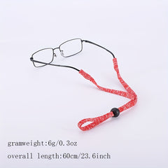 Adjustable Non-slip Glasses Strap Anti-drop Lanyard Sports Chain Nylon Rope