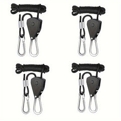 Outdoor Camping Pulley Adjuster with Tent Wind Rope
