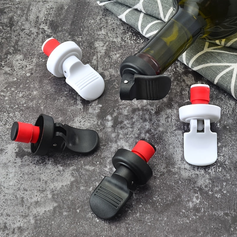 Red Wine Bottle Stopper Air Extraction Fresh-keeping Stopper