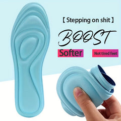 4D Memory Foam Orthotic Insole Cushion for Man Women