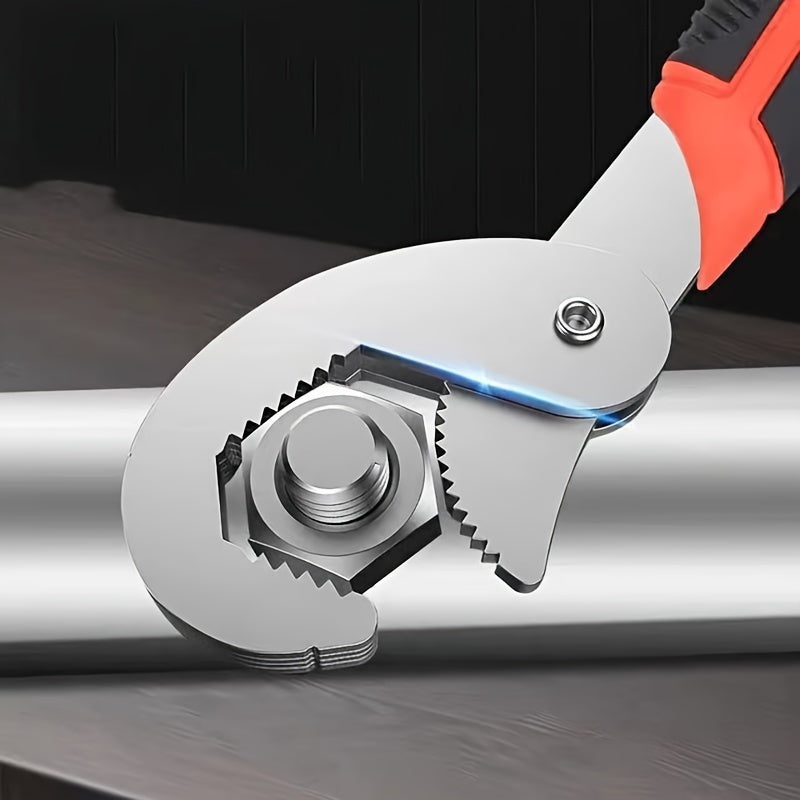 Non Slip Stainless Steel Adjustable Wrench 6-32mm Spanner