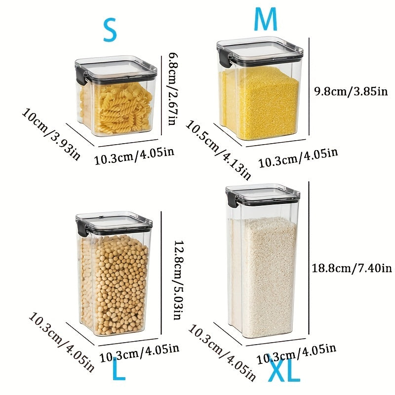 Airtight Clear Food Storage Container with Lid