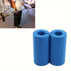 2pcs Silicone Dumbbell Grips Strength Training