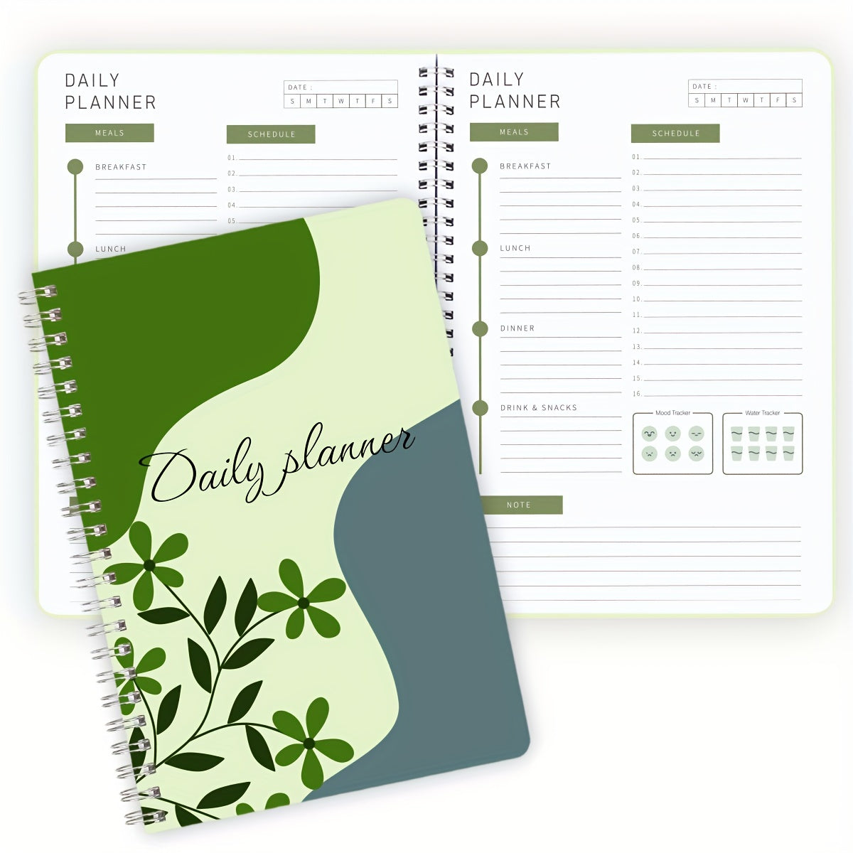 Tree Daily Planner Notebook 8.5x5.5 Inches