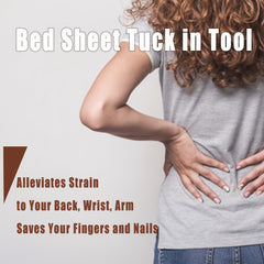 Bed Sheet Tuck In Tool for Easy Bed Making & Sheet Changing
