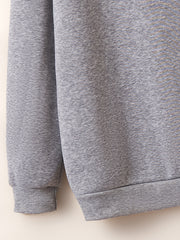 Love Like Jesus Letter Printed Sports Sweatshirt Women's Casual Pullover Tops
