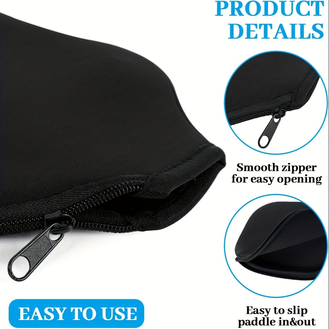 2pcs Pickleball Paddle Cover Neoprene Protective Bag