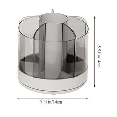 Rotating Pencil Holder Cosmetic Storage Box Office Students Adults