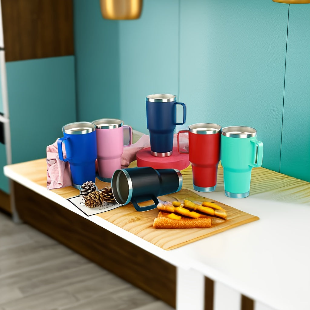 Outdoor Sports Insulated Water Cup Large Capacity With Handle