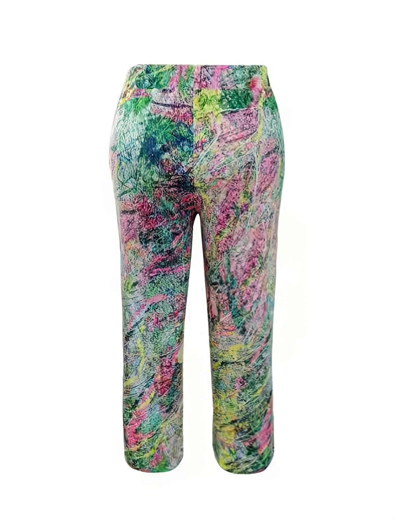 Women's Plus Floral Cardigan & Pants Set