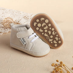 Vintage Solid Boots for Baby Boys Lightweight Non slip Boots Spring/Autumn