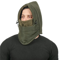Waterproof Cold Neck Cover Wool Ski Cap Splash Shield Windproof Riding Mask