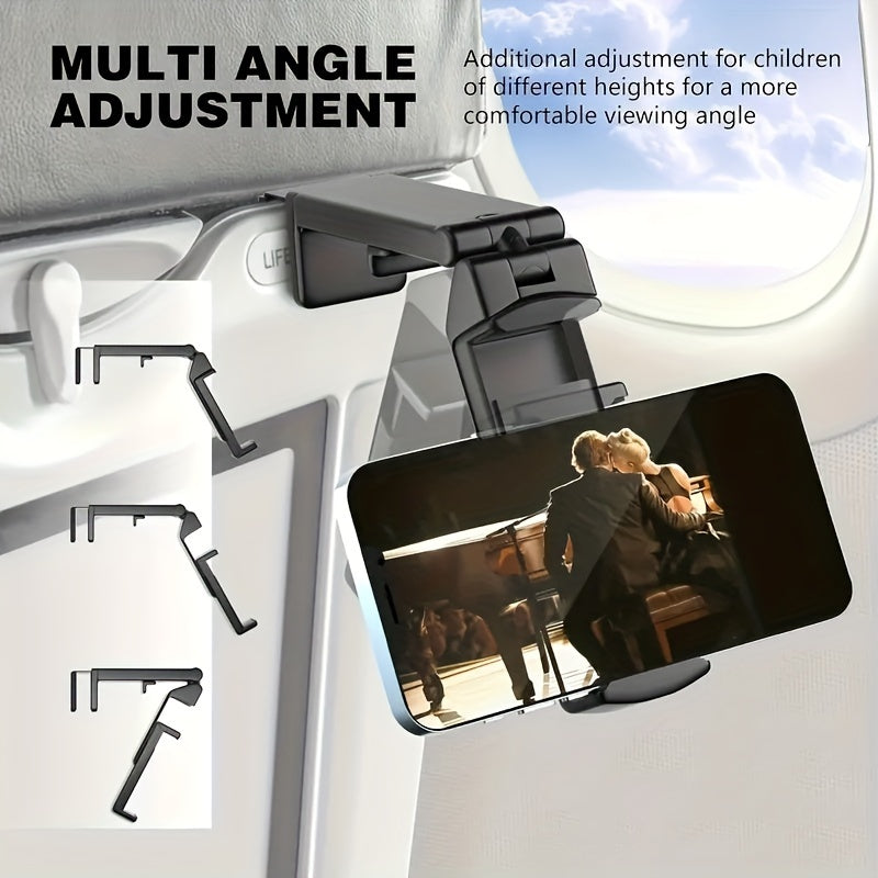 Universal Airplane Phone Holder 360 Rotation Hands-Free Mount