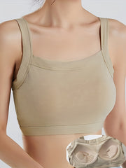 Full Coverage Wireless Bra Comfortable & Breathable Lingerie