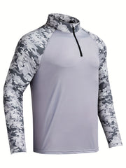 Men's Running Hiking Shirt UPF 50 Sun Protection Long Sleeve