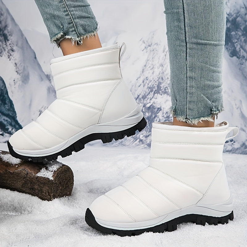 Warm Non-slip Snow Boots for Women Thick Bottom Shoes