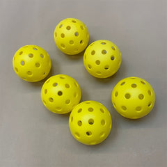 6pcs Pickleballs With Grip Tapes Set For Pickleball Racket
