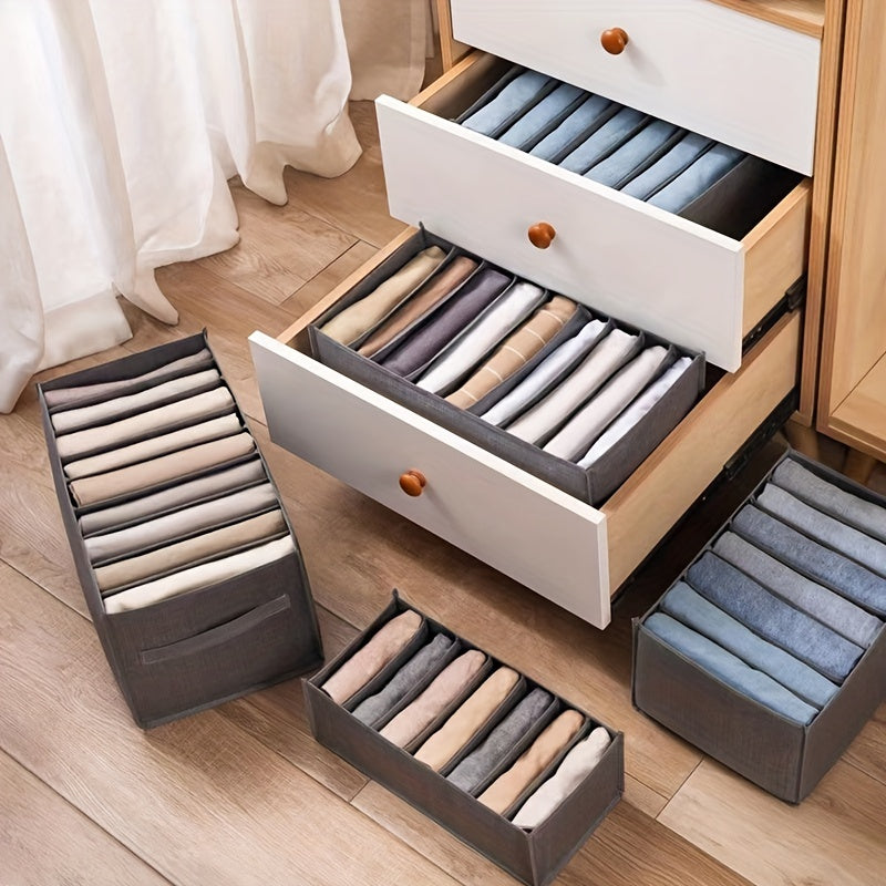 Pants Storage Box Wardrobe Organizer 9 Grids