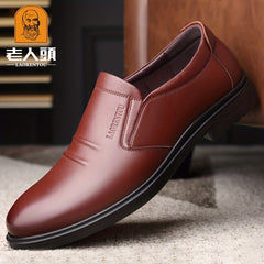 Men's Pointed Toe Oxford Shoes Non Slip Formal Shoes for Wedding Business